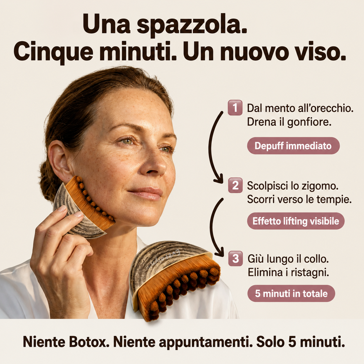 Everalyn™ Face Sculpt Brush – 90 secondi al giorno per un viso più definito e luminoso