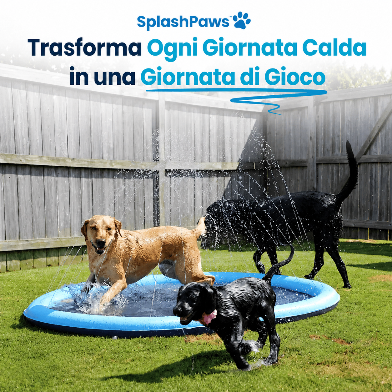 SplashPaws™ – Ogni Giornata di Sole Diventa un Giorno di Gioco